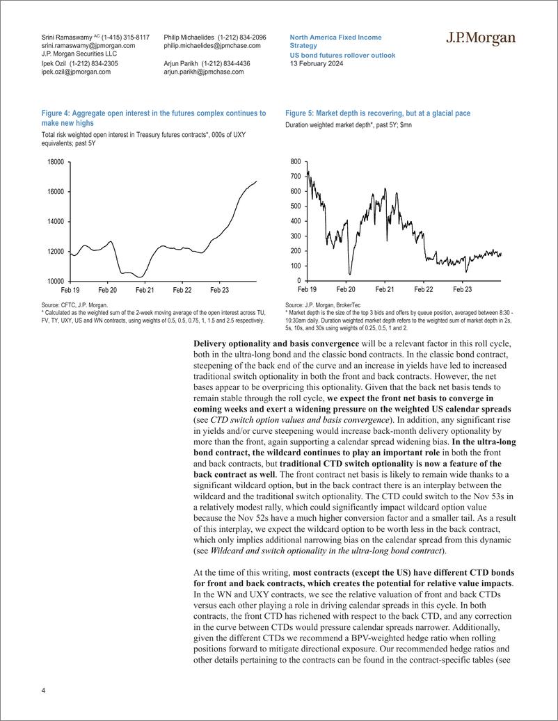 《JPMorgan Econ  FI-US bond futures rollover outlook March 2024  June 2024-106513673》 - 第4页预览图