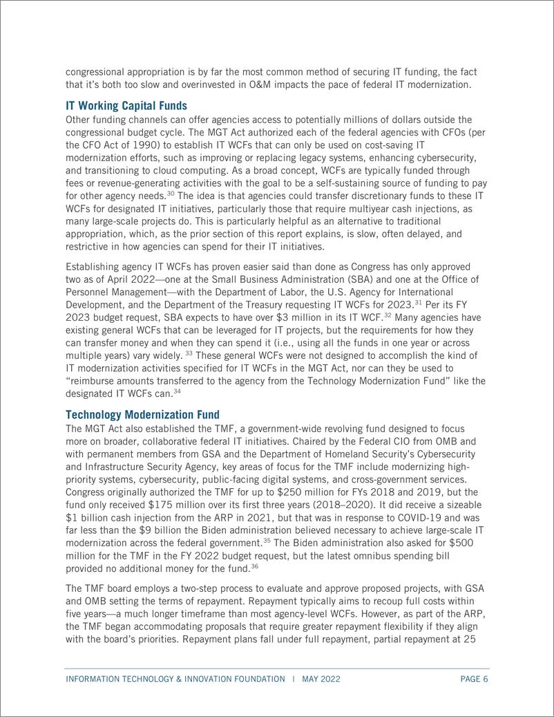 《ITIF-联邦IT现代化需要战略和更多资金（英）-2022.5-20页》 - 第8页预览图