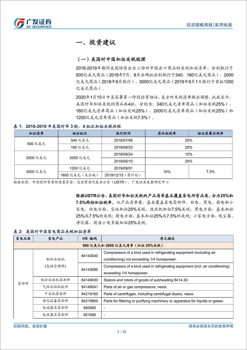 《家用电器行业：加征关税政策落地，预计影响有限-240602-广发证券-22页》 - 第5页预览图