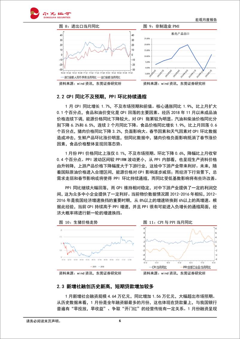 《2月宏观经济月报：经济下行压力仍大，需求忧中有变-20190301-东莞证券-13页》 - 第7页预览图