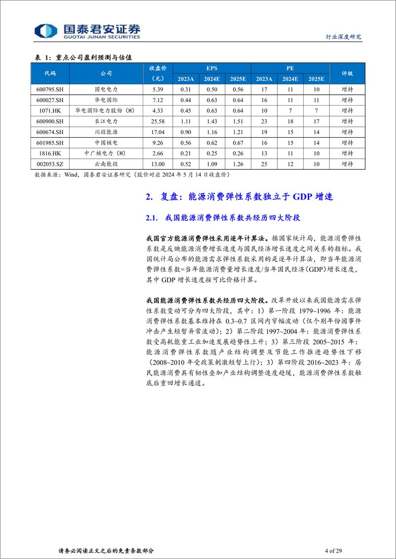 《公用事业行业电力专题系列报告(十三)：理解电能需求，超额增速势难挡-240515-国泰君安-29页》 - 第4页预览图