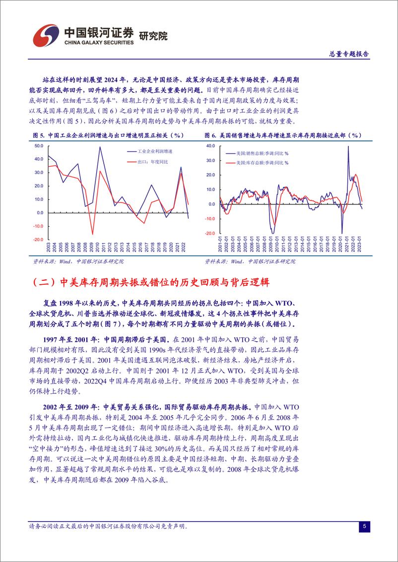 《【中国银河总量之声】系列之二：中美库存共振能否再现？-20230906-银河证券-32页》 - 第6页预览图