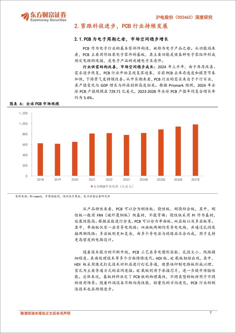 《沪电股份(002463)深度研究：深耕高端PCB市场，AI浪潮迎发展机遇-241226-东方财富证券-28页》 - 第8页预览图