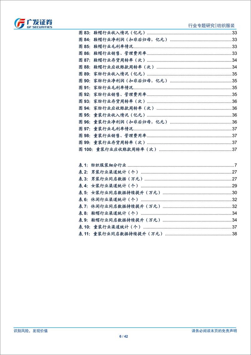 《纺织服装行业：上游稳定，关注高海外产能占比公司，下游承压，关注高景气子行业龙头公司-20190505-广发证券-42页》 - 第7页预览图