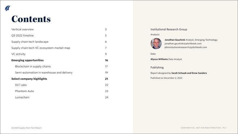 《PitchBook-2022年三季度供应链技术报告（英）-2022.11-11页》 - 第3页预览图