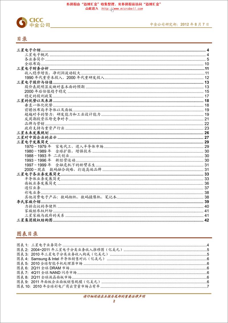 《★中金公司-家电及相关行业企业案例研究：向三星学习，数码电子行业的标杆》 - 第2页预览图