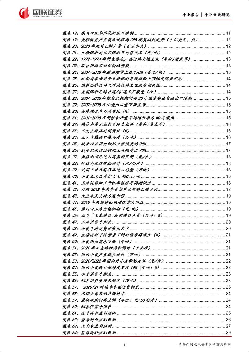 《农林牧渔行业：粮食危机未去，种业与种植业投资价值不减-20220724-国联证券-31页》 - 第4页预览图