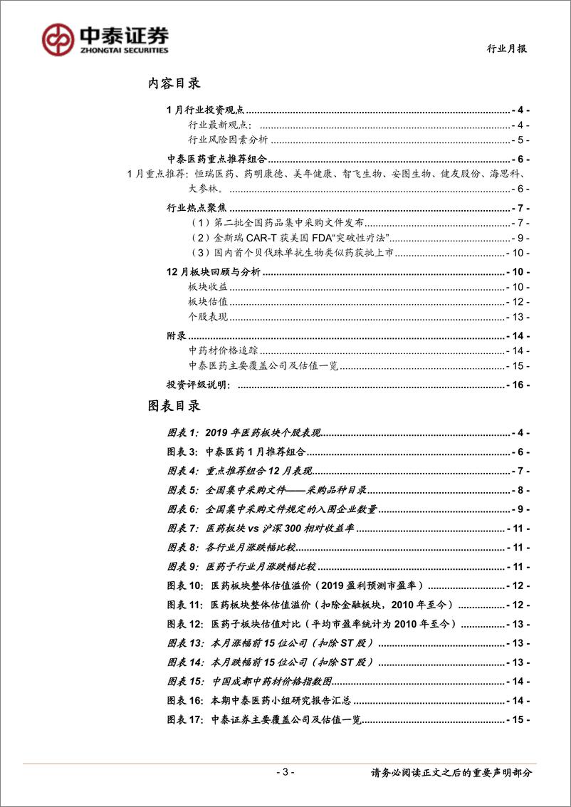 《医药生物行业月报：2020年，医药行业新的长牛周期开启-20200101-中泰证券-16页》 - 第4页预览图