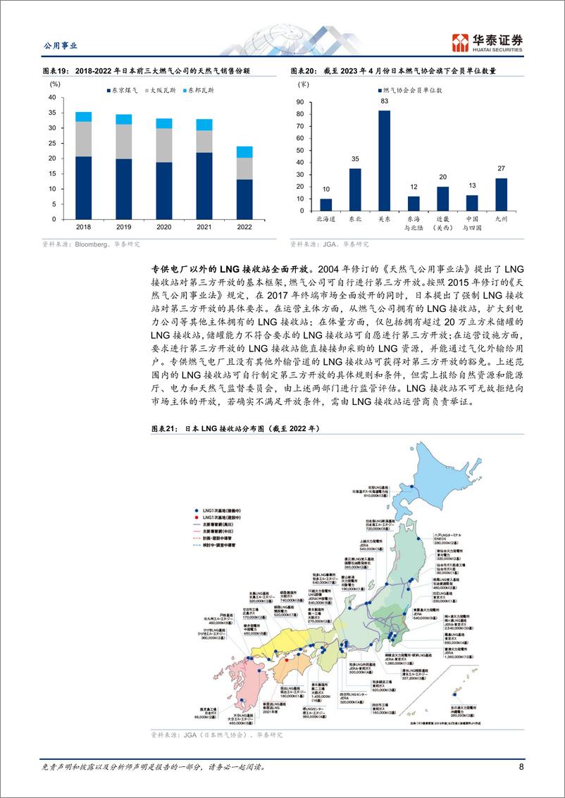 《公用事业专题研究：日本电力与天然气：市场化与防御性》 - 第8页预览图