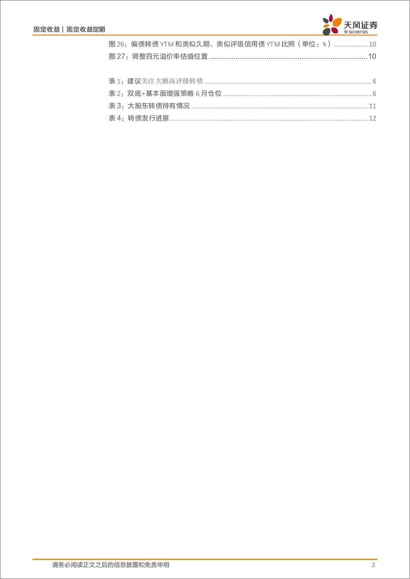 《可转债市场：关注大额高评级转债机会-240708-天风证券-13页》 - 第3页预览图