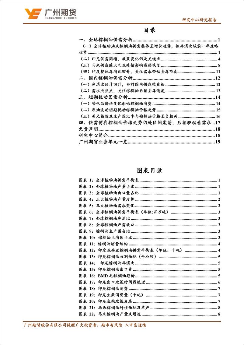 《深度专题：全球棕榈油库消比略收紧，后续需求或成主导-20230310-广州期货-22页》 - 第3页预览图