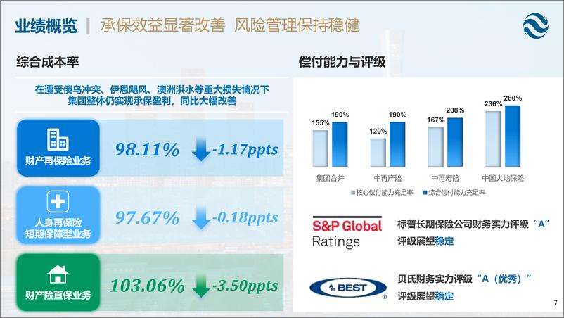 《中再集团2022年业绩报告-33页》 - 第8页预览图