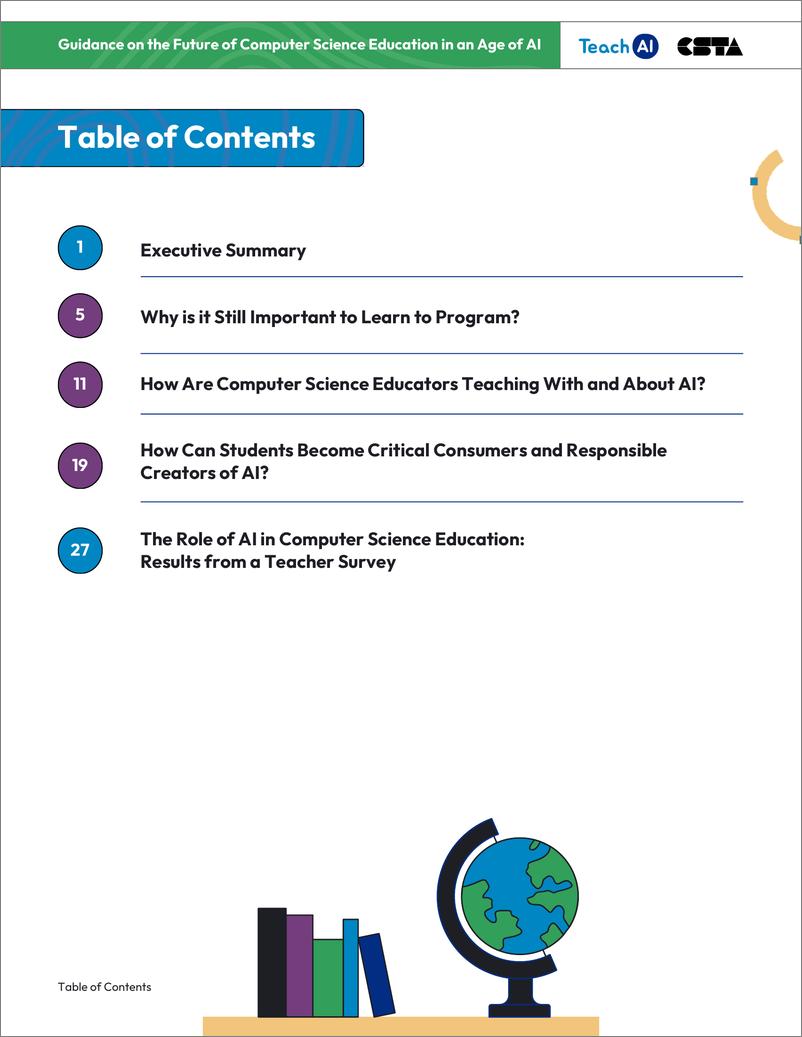 《TeachAI & CSTA_2024年AI时代计算机科学教育未来指南_英文版_》 - 第4页预览图