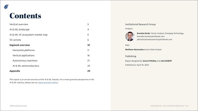 《PitchBook-人工智能与机器学习概述（英）-2024.4-10页》 - 第2页预览图