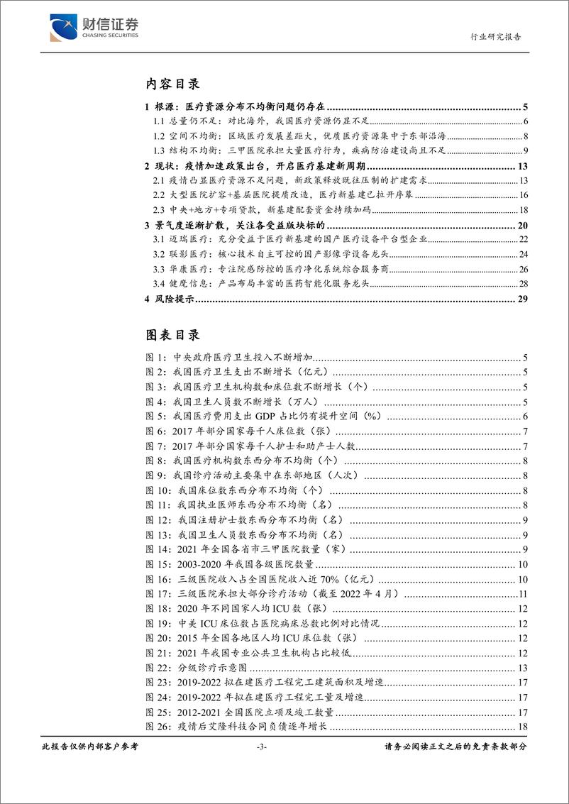 《医疗器械行业：医疗新基建，高景气，新机遇-20221015-财信证券-30页》 - 第4页预览图