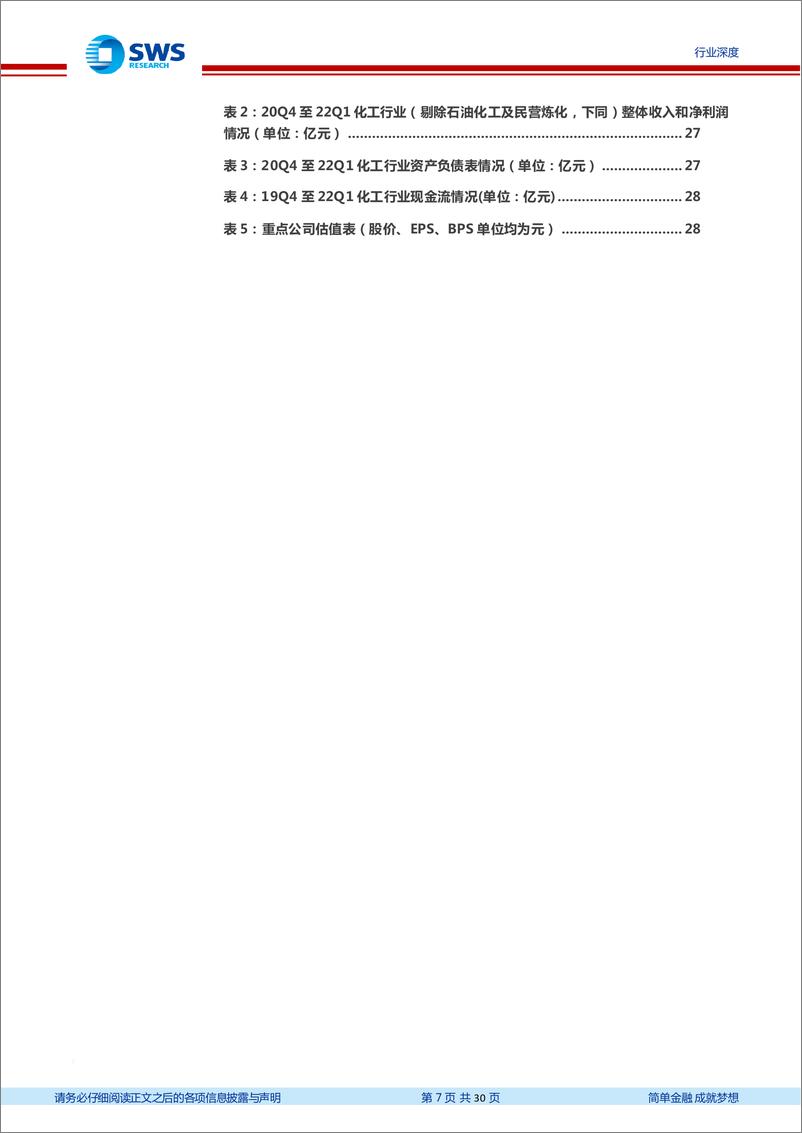 《基础化工行业2021年报及2022年一季报总结：2021年化工行业景气倒“V”型走势，22Q1海外能源价格冲高，国内行业成本优势凸显-20220505-申万宏源-30页》 - 第8页预览图