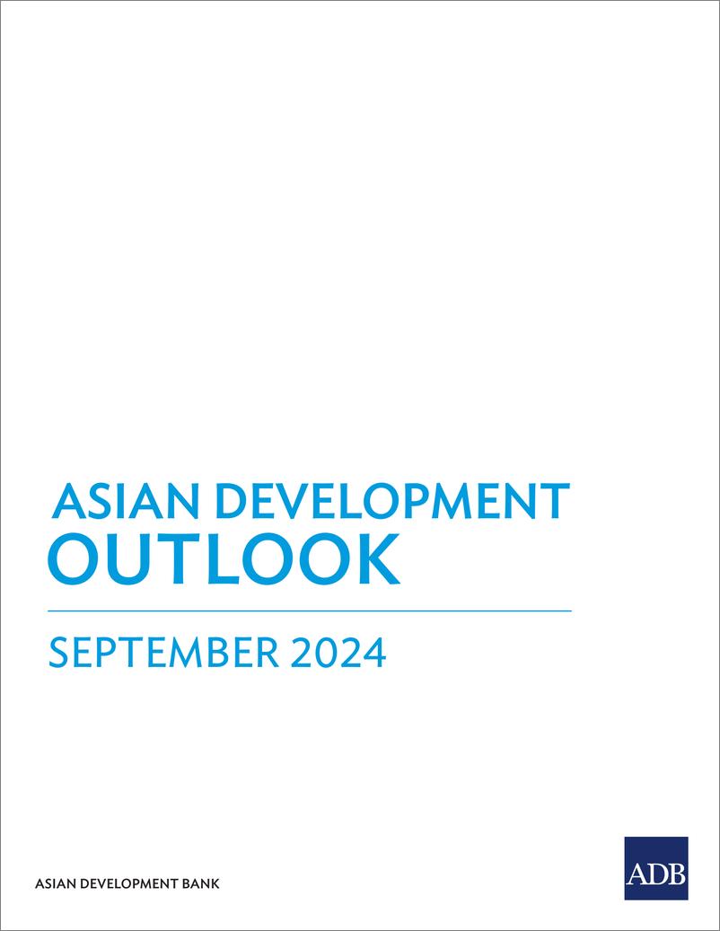 《2024年亚洲发展展望（九月版）（英）-ADB-2024-212页》 - 第3页预览图