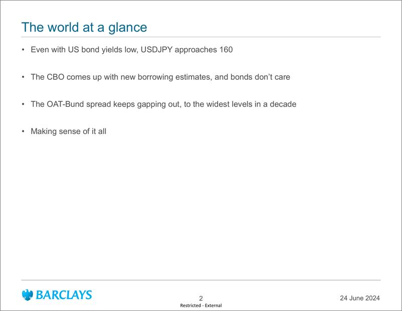 《Barclays_Global_Macro_Thoughts_Not_a_time_to_get_complacent》 - 第2页预览图