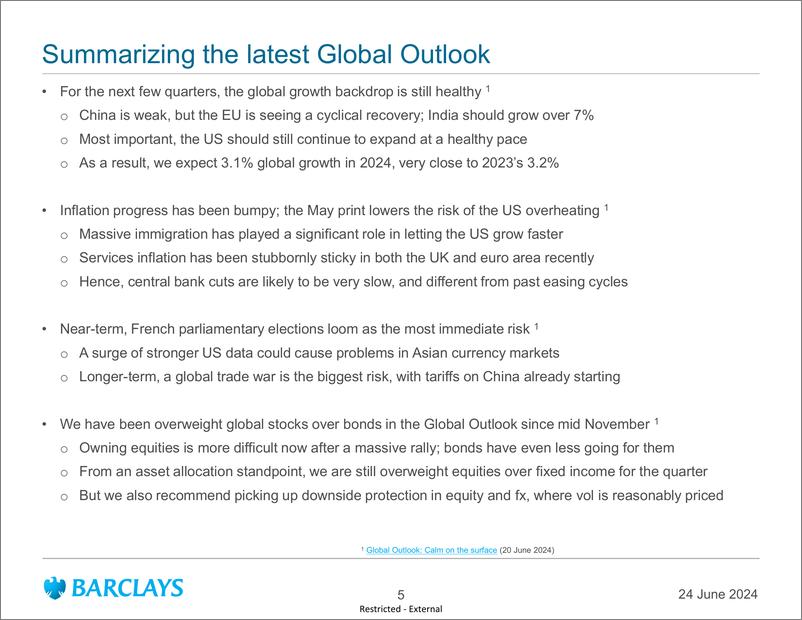 《Barclays_Global_Macro_Thoughts_Not_a_time_to_get_complacent》 - 第5页预览图