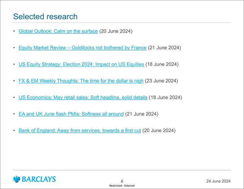 《Barclays_Global_Macro_Thoughts_Not_a_time_to_get_complacent》 - 第8页预览图