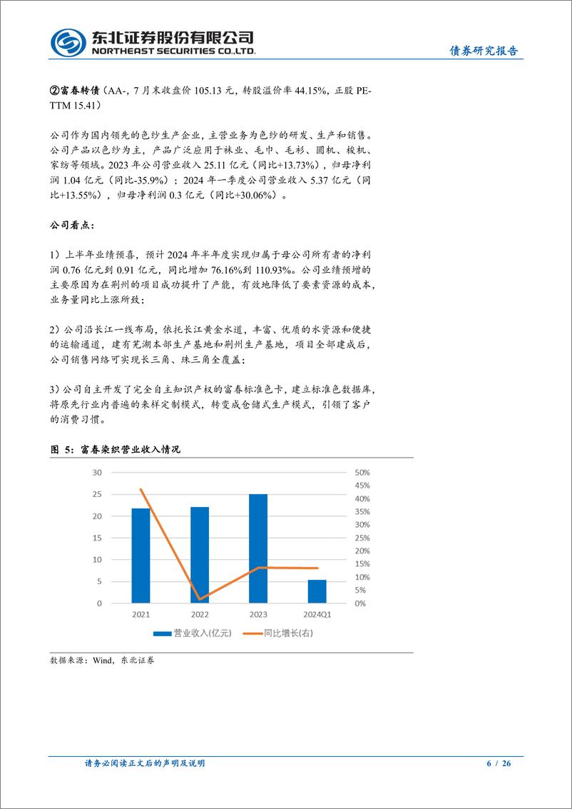 《固收转债分析：2024年8月十大转债-240811-东北证券-26页》 - 第6页预览图