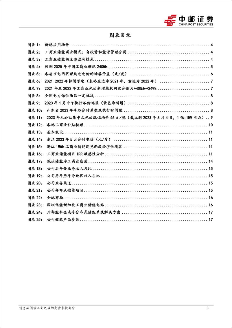 《电力设备行业：工商业储能经济性提升，有望进入快速成长期-20230806-中邮证券-19页》 - 第4页预览图