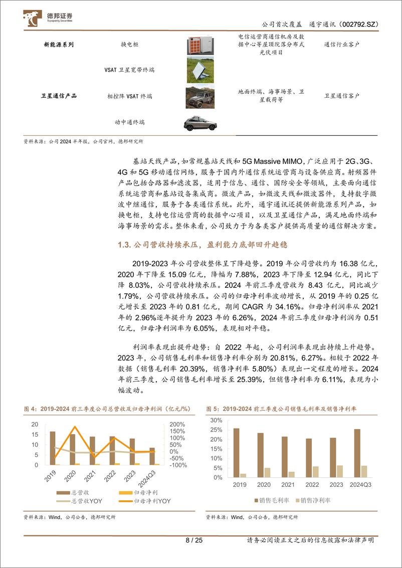 《通宇通讯(002792)5G-A带来传统业务新场景，卫星铸就第二增长曲线-241203-德邦证券-25页》 - 第8页预览图