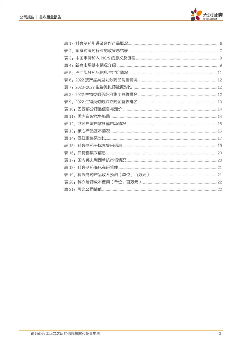 《深度报告-20240306-天风证券-科兴制药-688136.SH-品种陆续在海外获批上公司平台价值有望兑252mb》 - 第3页预览图