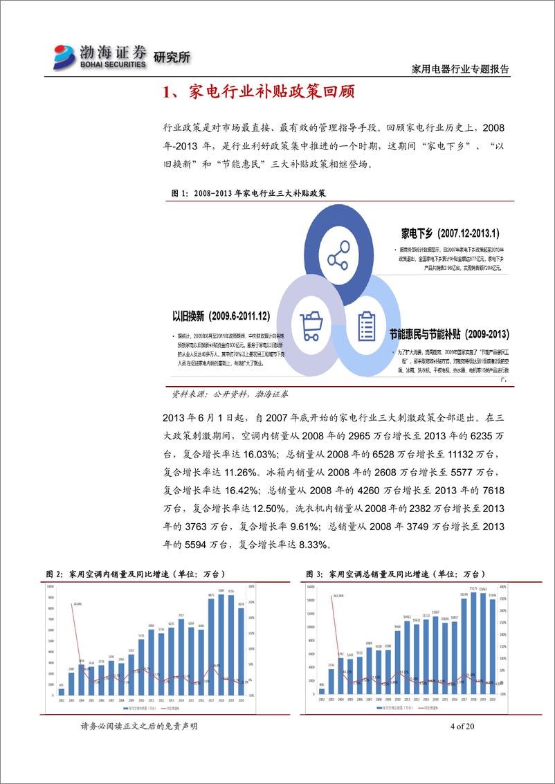 《家用电器行业专题报告：家电行业政策复盘与梳理-20220630-渤海证券-20页》 - 第5页预览图