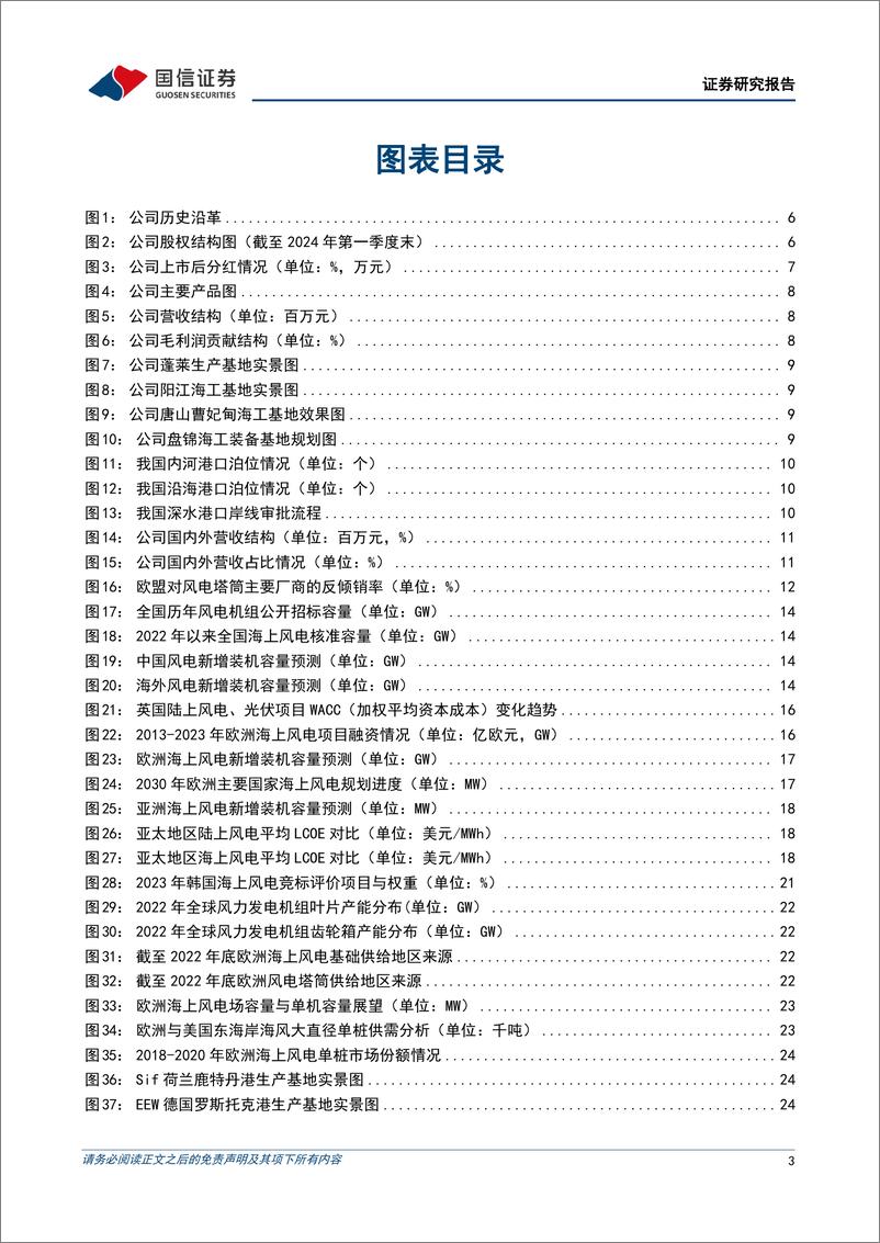 《国信证券-大金重工-002487-风电管桩出海领先者，欧洲和亚洲海风需求拐点在即》 - 第3页预览图