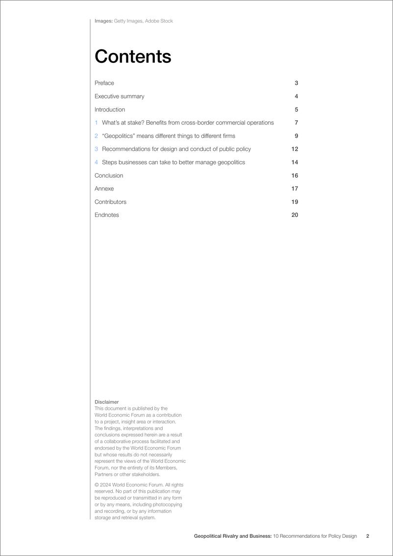 《世界经济论坛-地缘政治竞争与商业：政策设计的10条建议（英）-2024.5-21页》 - 第2页预览图