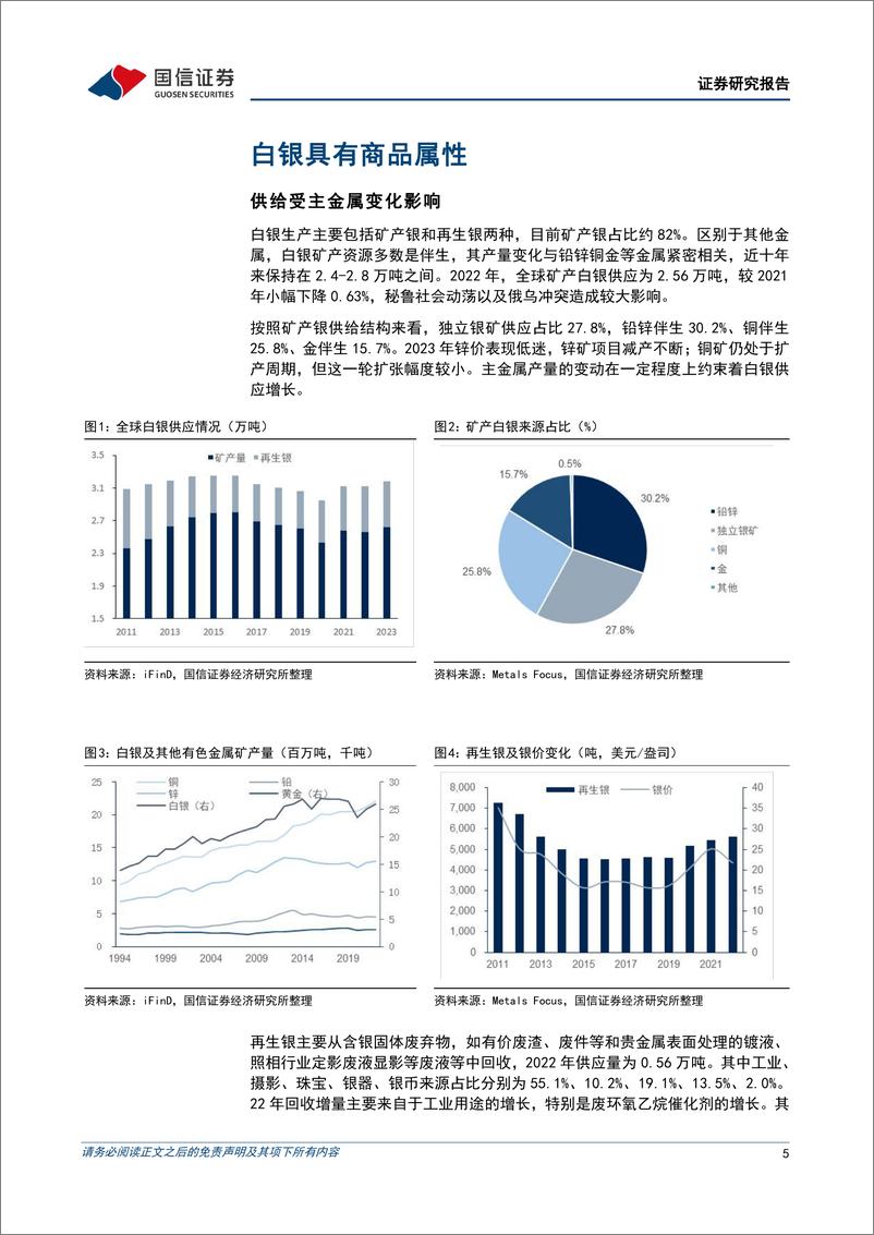 《贵金属行业专题：白银框架分析与趋势展望》 - 第5页预览图