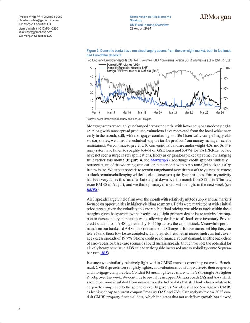 《JPMorgan Econ  FI-US Fixed Income Overview See you in September-109990106》 - 第4页预览图