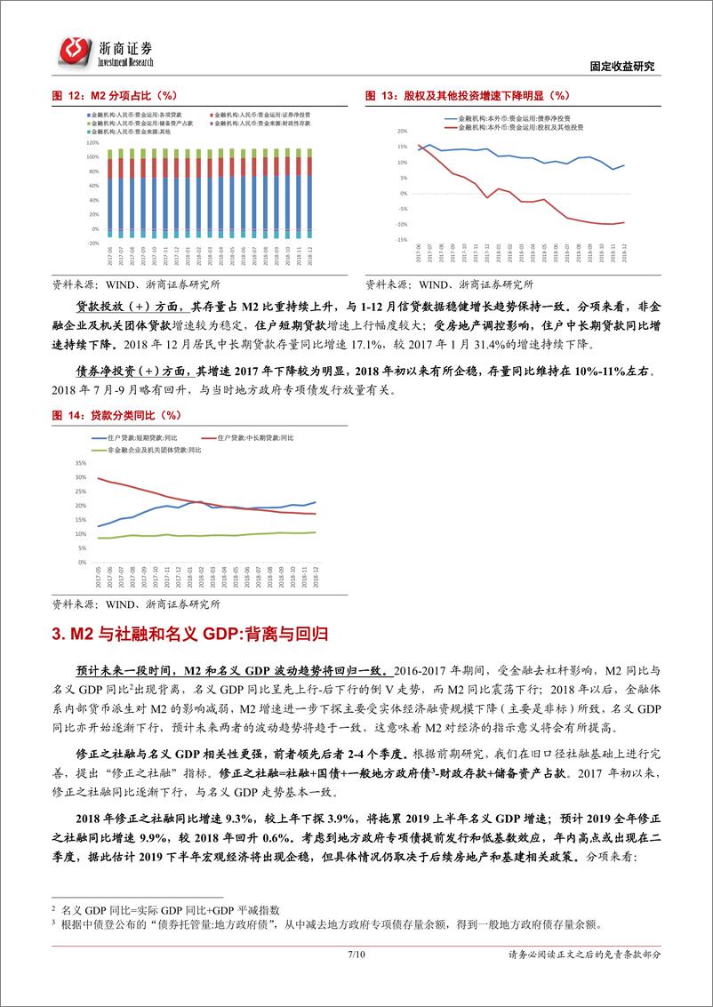 《再论M1、M2、社融与GDP之关系-20190128-浙商证券-10页》 - 第8页预览图