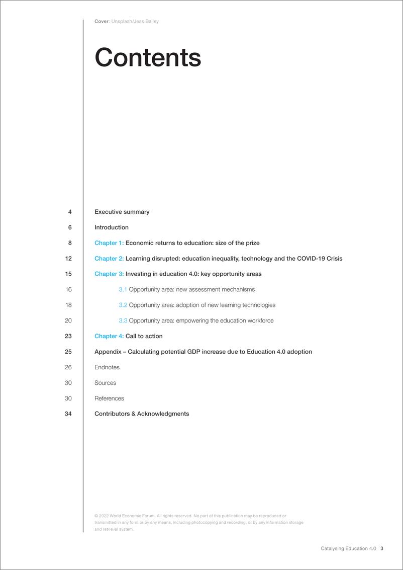 《世界经济论坛-催化教育4.0：投资学习的未来，实现以人为中心的复苏（英）-2022.5-35页》 - 第4页预览图