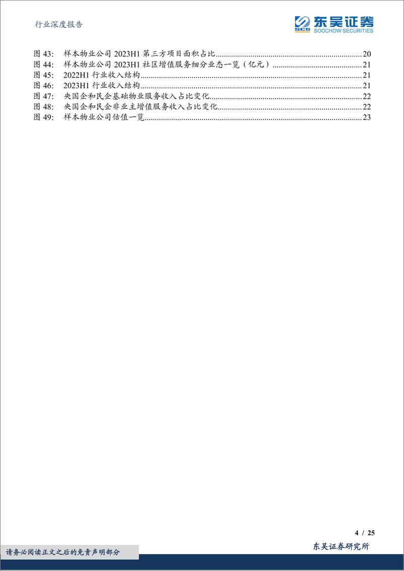 《房地产服务行业深度报告：物管行业2023年中报综述，经营回归本源，发展质重于量-20230917-东吴证券-25页》 - 第5页预览图