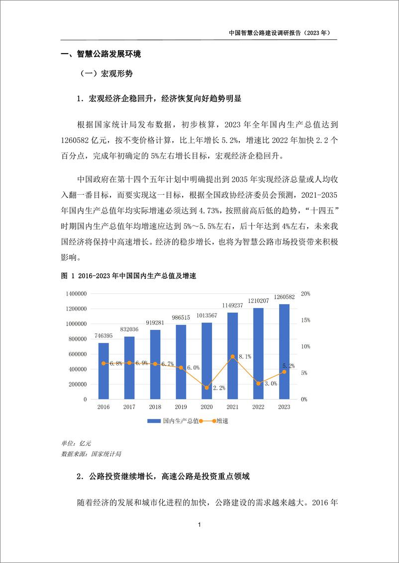 《中国智慧公路建设调研报告（2023）-中国公路勘察设计协会&赛文研究院-2024.3-70页》 - 第5页预览图