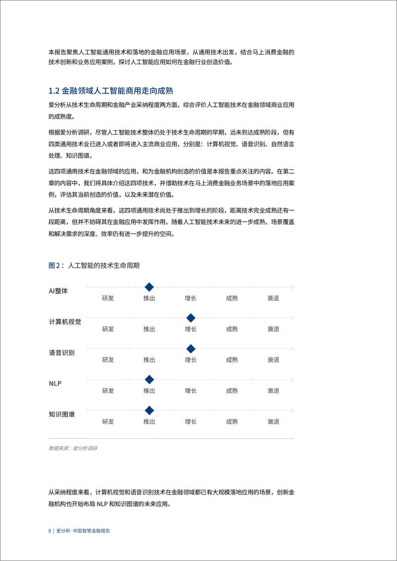 《中国智慧金融报告：AI如何为金融业创造价值-爱分析-202001》 - 第8页预览图