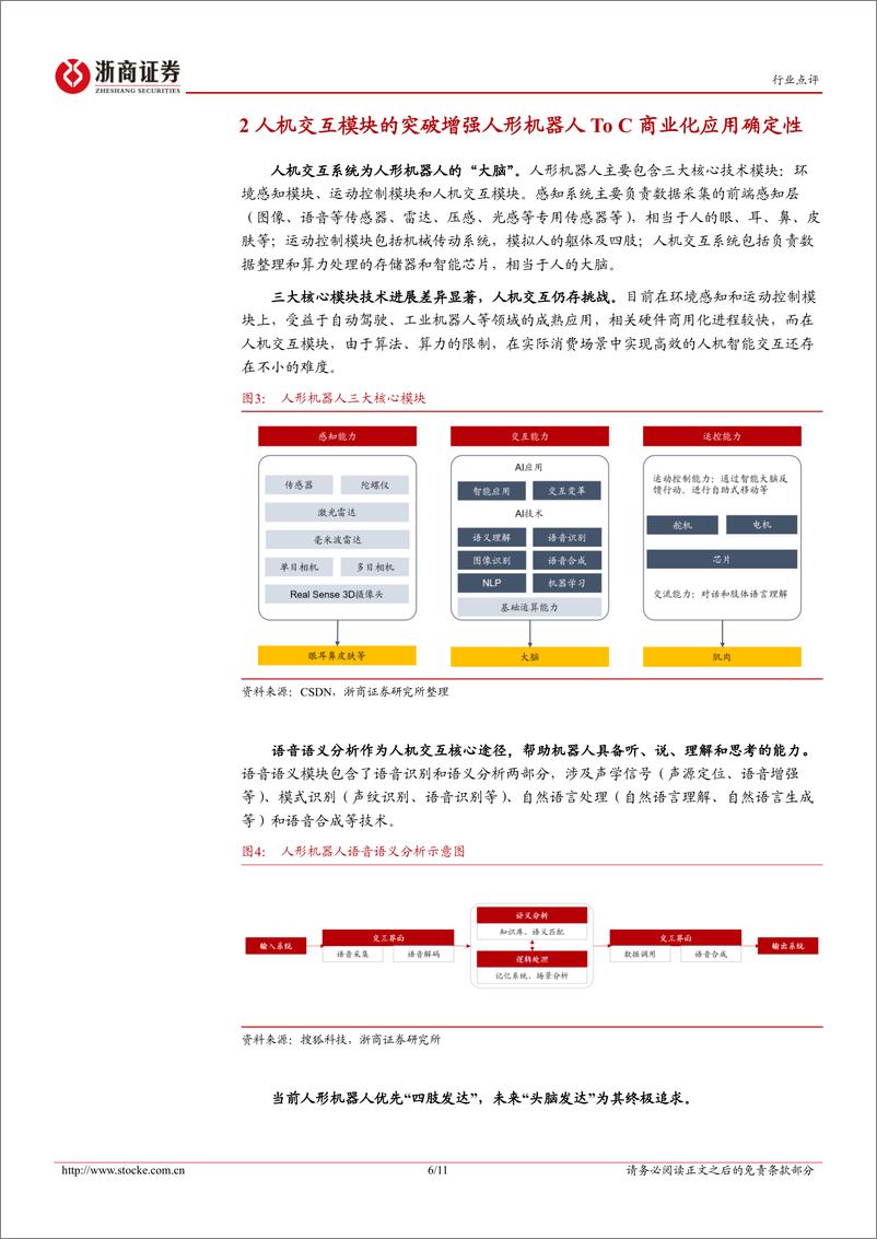 《人形机器人行业点评报告：ChatGPT，振奋人形机器人应用端锦绣前程》 - 第6页预览图