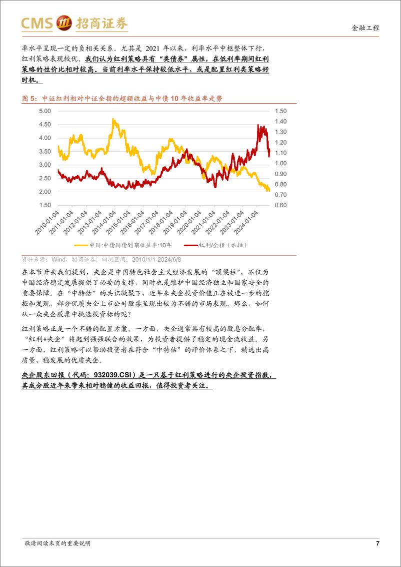 《招商中证国新央企股东回报ETF投资价值分析：央企%2b高分红强强联合，相得益彰尽享改革红利-241205-招商证券-14页》 - 第7页预览图