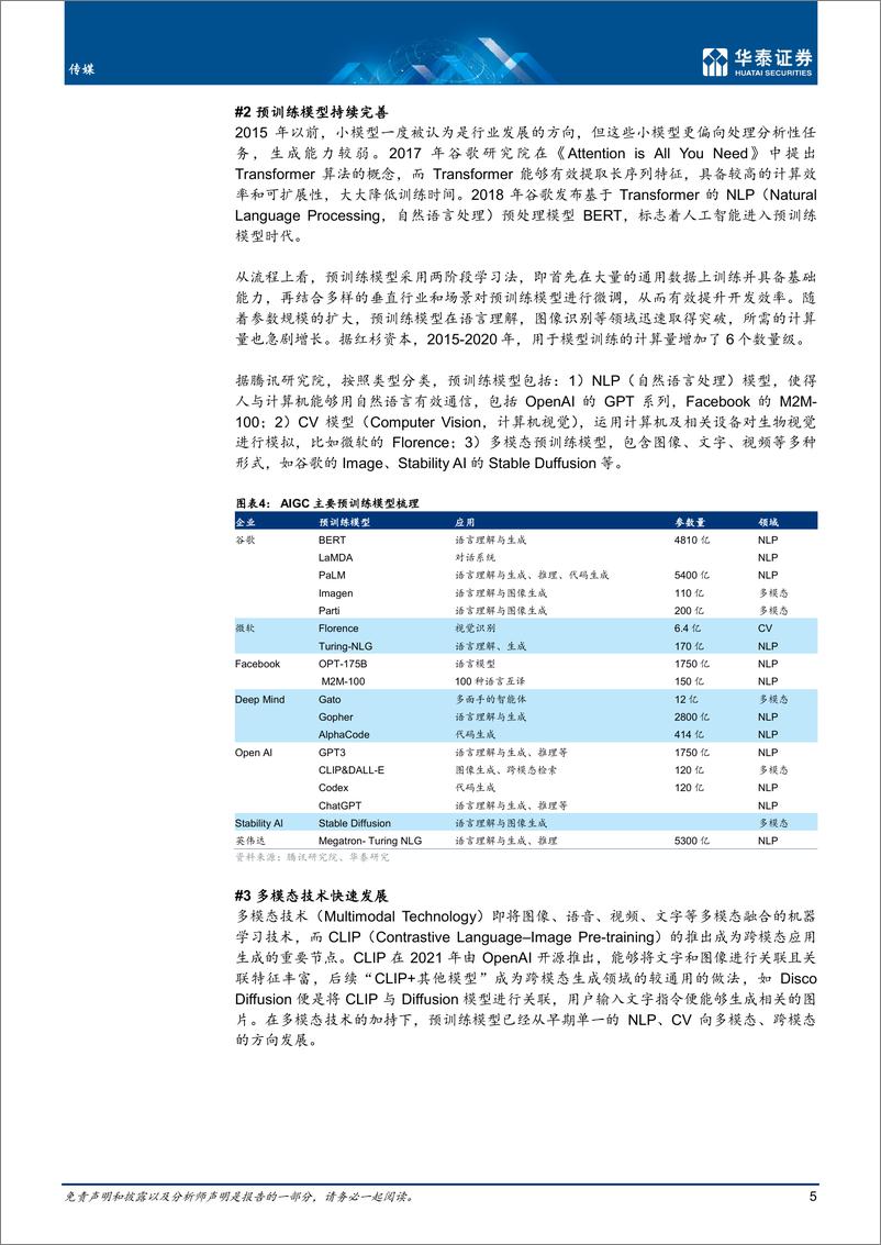 《传媒行业专题研究：AIGC引领内容生产方式变革-20230209-华泰证券-36页》 - 第6页预览图