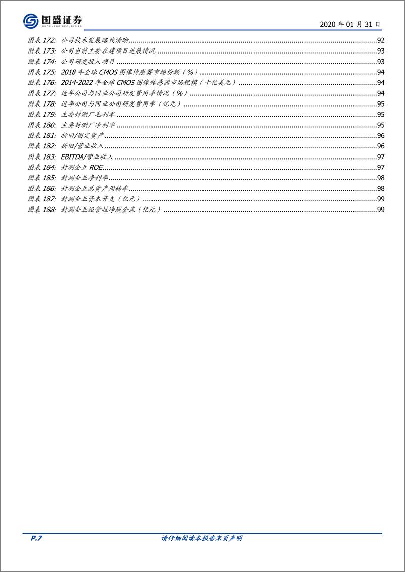 《电子行业：封测，景气上行期，重资产行业的价值弹性-20200131-国盛证券-100页》 - 第8页预览图