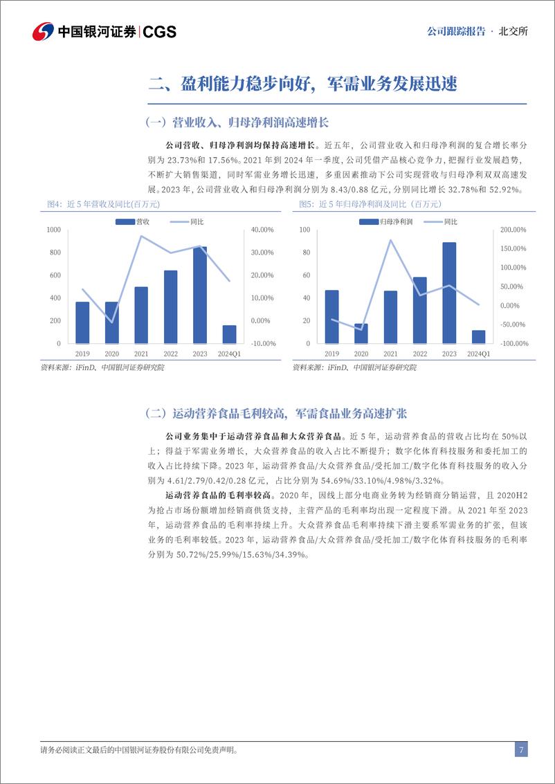 《康比特(833429)首次覆盖报告：产品不断创新发展，深耕运动营养行业蓝海-240717-银河证券-16页》 - 第7页预览图