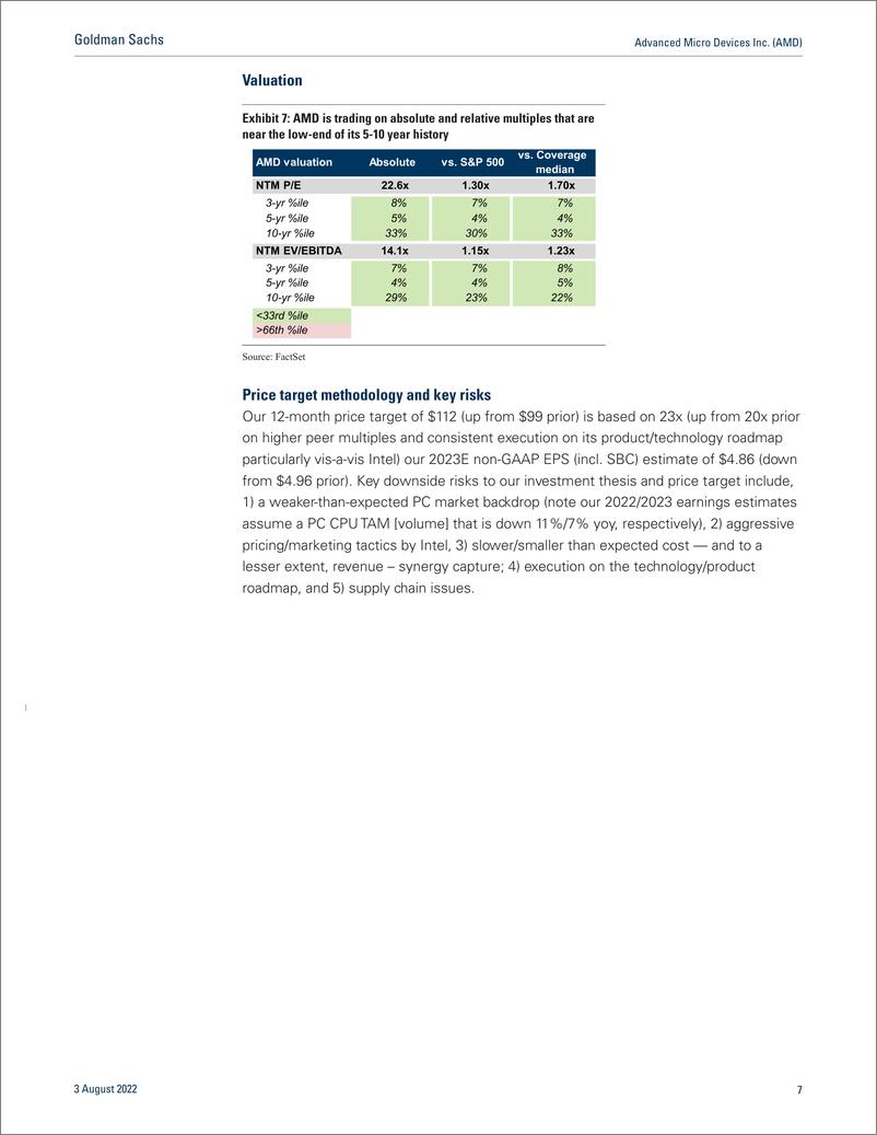 《Advanced Micro Devices Inc. (AMD Reiterate Buy as we expect an acceleration in share growth and margin expansion to drive a...(1)》 - 第8页预览图