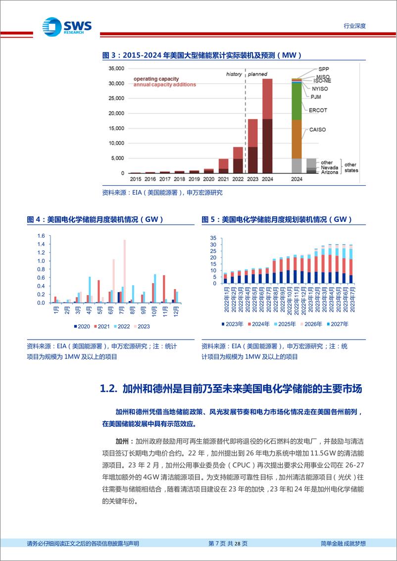 《电力设备行业海外储能行业系列跟踪之一：拥抱积极变化，美国储能顺潮而上-20230905-申万宏源-28页》 - 第8页预览图