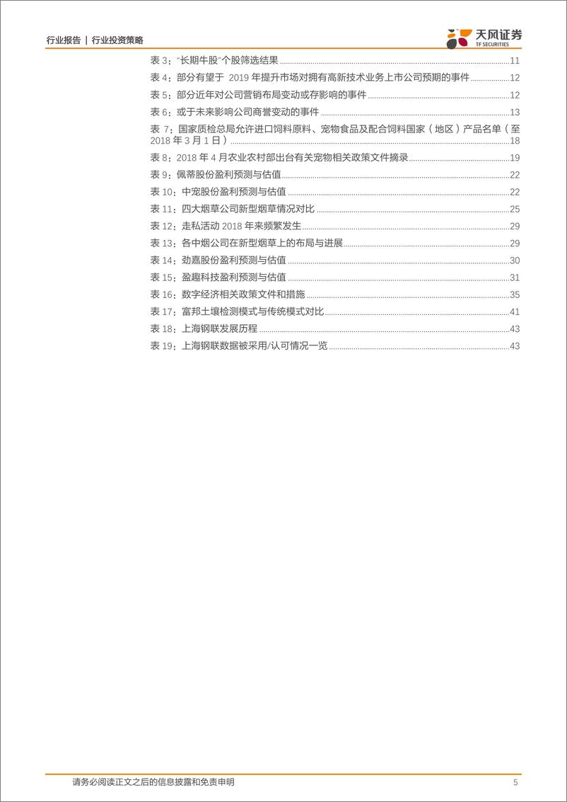 《2019年度策略：掘金长线牛股，乘风新兴产业！-20190103-天风证券-46页》 - 第6页预览图