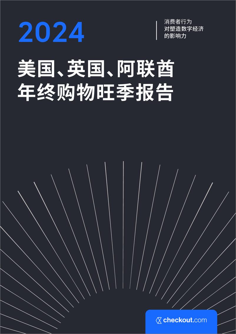 《2024美国_英国_阿联酋年终购物旺季报告-Checkout.com》 - 第1页预览图