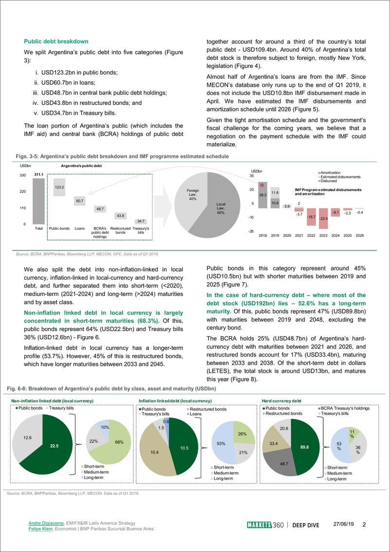 《巴黎银行-新兴市场-宏观策略-阿根廷：恢复财政偿付能力的艰苦斗争-20190627-14页》 - 第3页预览图