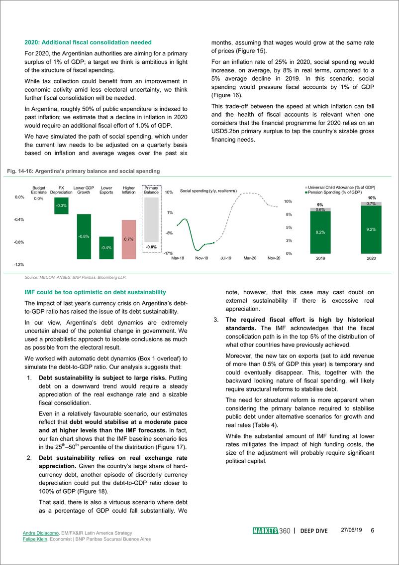 《巴黎银行-新兴市场-宏观策略-阿根廷：恢复财政偿付能力的艰苦斗争-20190627-14页》 - 第7页预览图