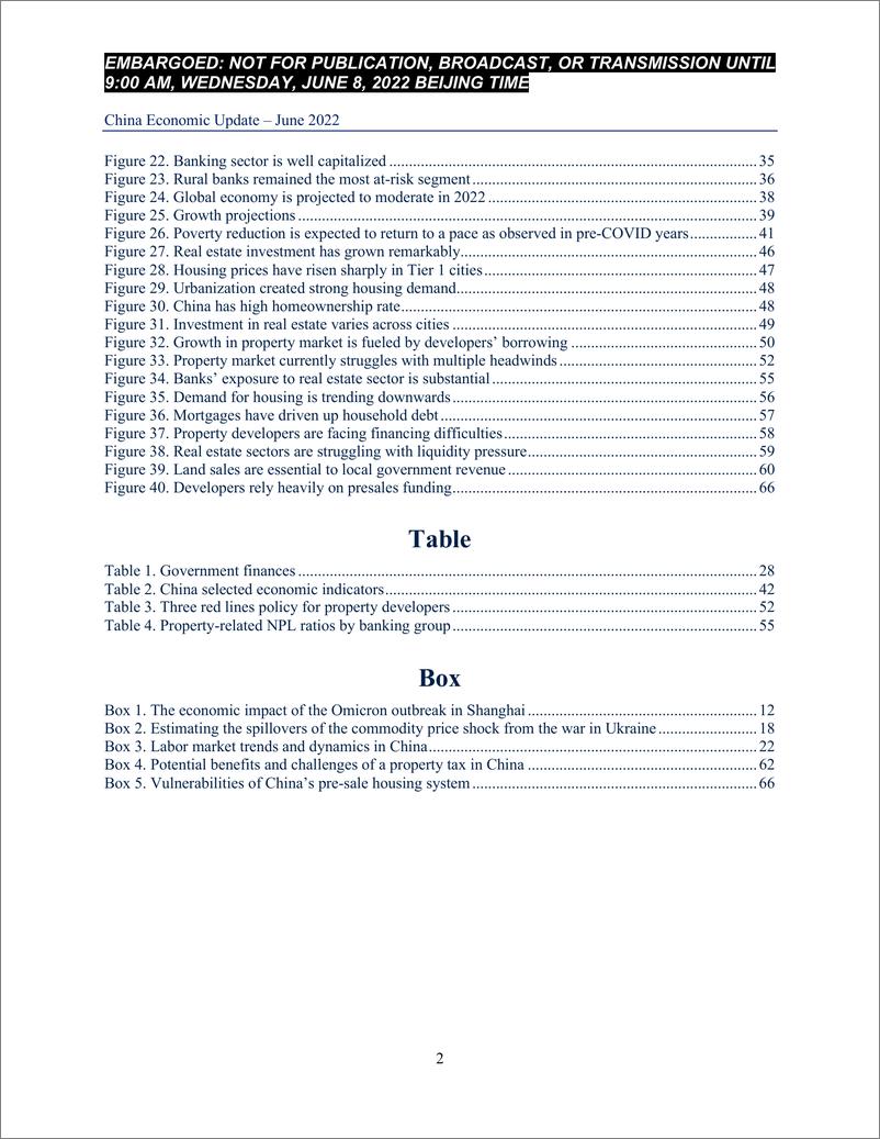 《世界银行：新冠疫情与多重阻力扰乱中国经济增长正常化（英）-74页》 - 第6页预览图